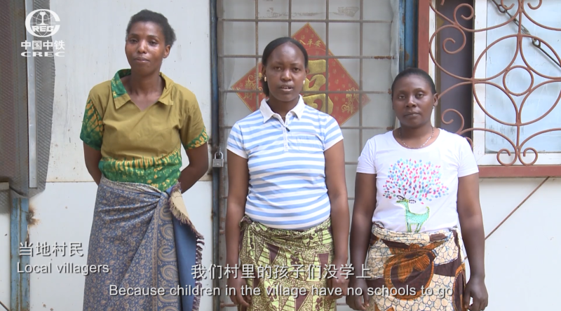 Villagers in Arusha, Tanzania